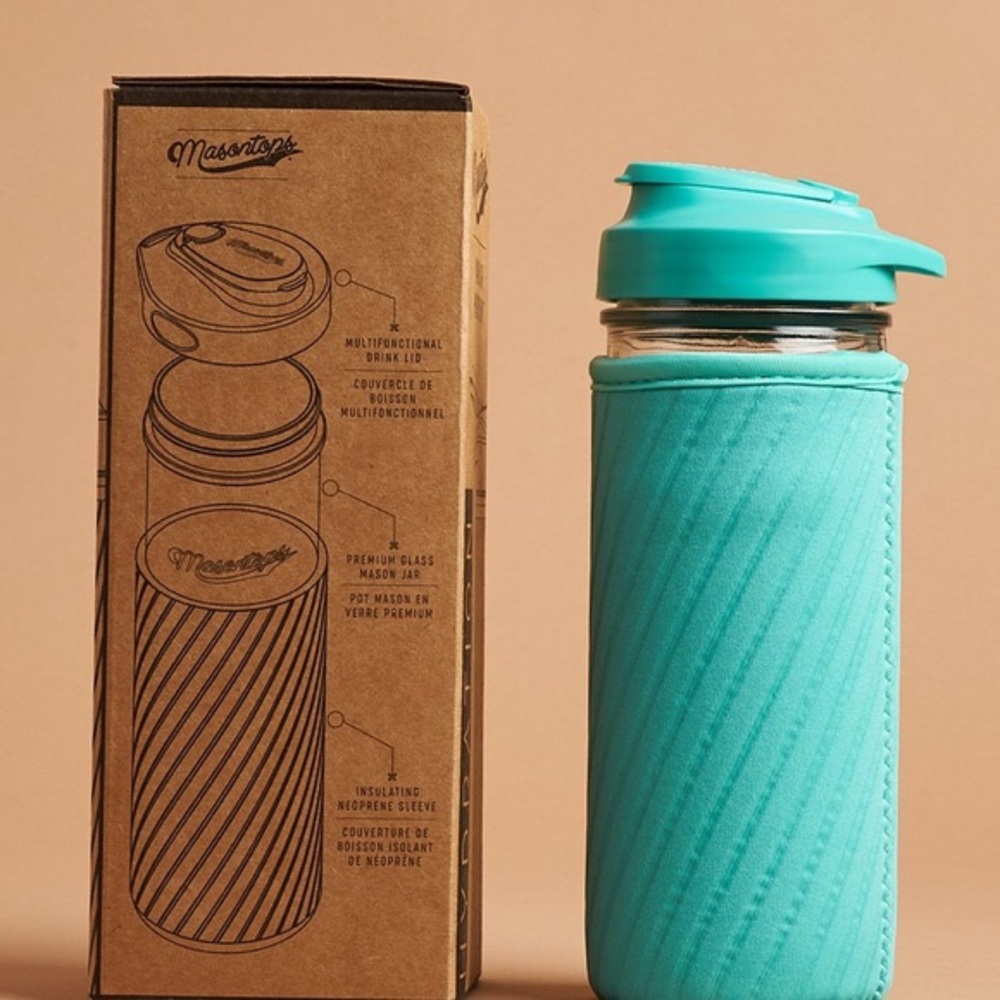 Mason jar hydration kit